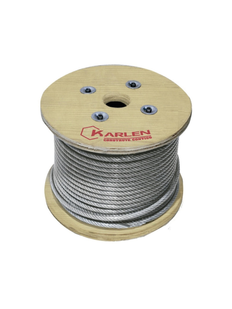 Cable de acero galvanizado con recubrimiento 7x20