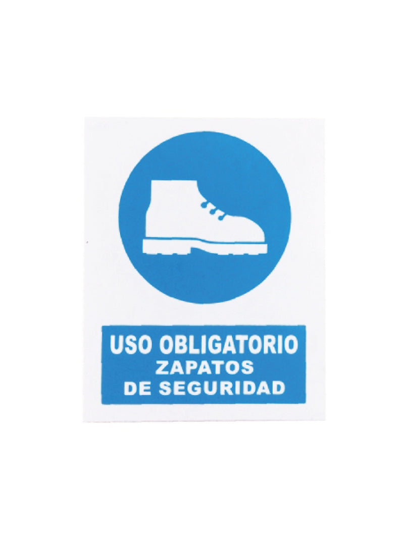 Uso Obligartorio de Zapatos de Seguridad