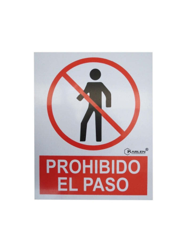 Prohibido el Paso