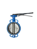 V√°lvula mariposa tipo WAFER con palanca de operaci√≥n