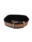 Faja Tipo Pesista de Cuero con Velour